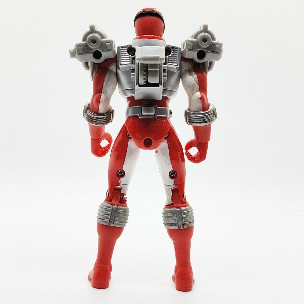 Bandai Power Rangers Operation Overdrive Gyro‎ Launcher Red Ranger 6" Figure - Picture 2 of 2